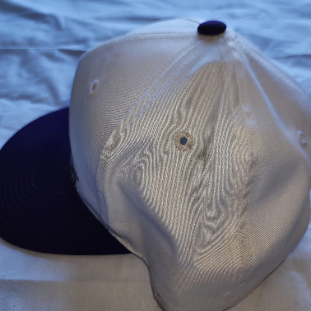 Vtg Colorado Rockies All-Star Game White and Purple Cap One Size Fits All Used